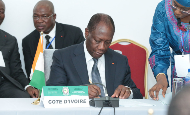 CEDEAO: Allocution d'ouverture de SEM Alassane OUATTARA lors de la session extraordinaire de la conférence des Chefs d'Etat et de Gouvernement sur la situation politique au Mali et le coup d'Etat militaire en Guinée-Bissau