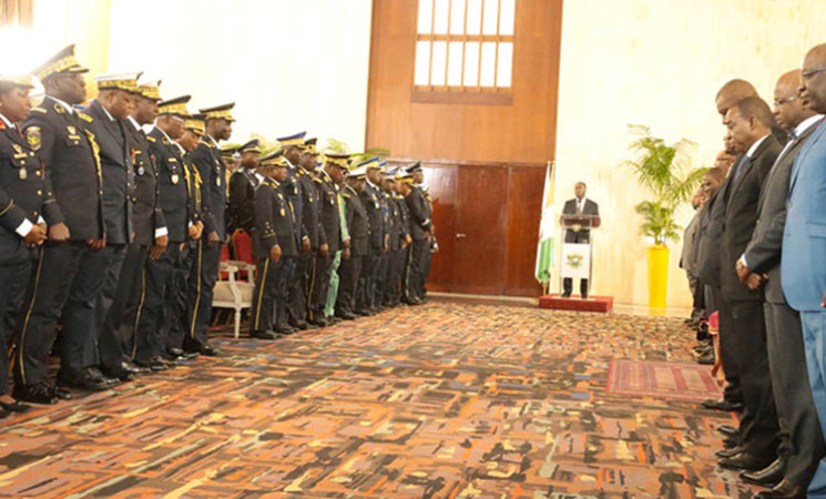 Discours du Président de la République, SEM Alassane OUATTARA, à l'occasion de la cérémonie de présentation des Vœux 2016 aux Forces Armées