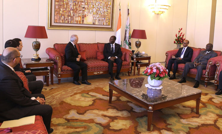 Le Chef de l’Etat a eu des entretiens avec le Président Directeur Général du Groupe Addoha et le Sous-Secrétaire d’Etat, membre du Parlement britannique, Ministre pour l’Afrique