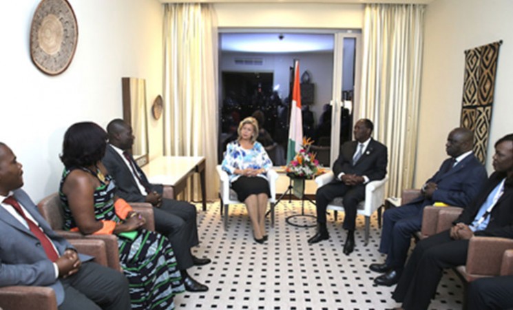 Le Chef de l’Etat a eu un entretien avec l'Association des Ivoiriens résidant au Kenya