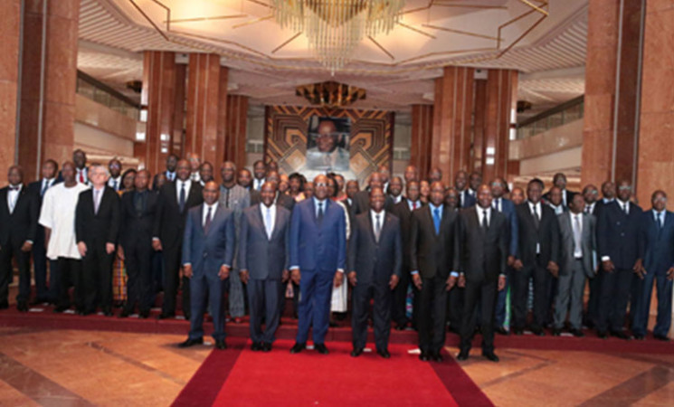 Le Chef de l’Etat a procédé à l’ouverture de la 5ème Conférence au Sommet du TAC entre la Côte d’Ivoire et le Burkina Faso