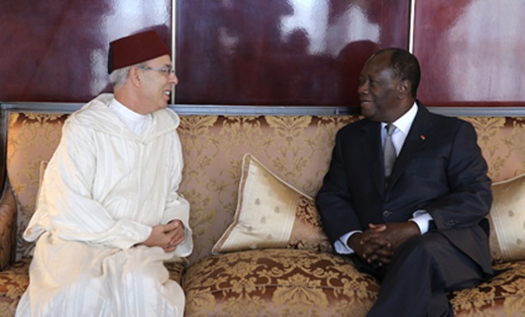 Le Chef de l’Etat a échangé avec l’Ambassadeur du Royaume du Maroc en Côte d’Ivoire.