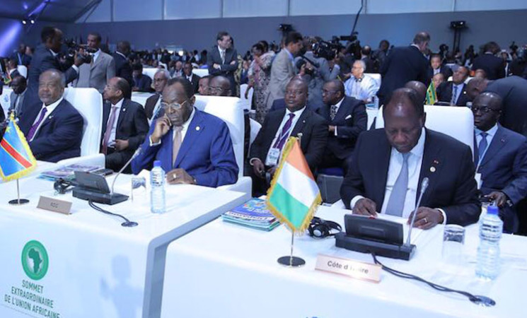 Le Chef de l’Etat a pris part au sommet extraordinaire de l’Union Africaine sur la sécurité et la sûreté maritimes et le développement en Afrique, à Lomé