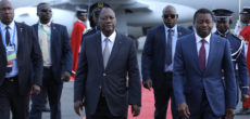 Arrivée du Président de la République, S.E.M. Alassane Ouattara, à Lomé ( TOGO), ce vendredi 14 octobre 2016, pour prendre part au sommet extraordinaire le l’Union Africaine (UA).