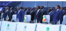 Cérémonie d’ouverture de la session extraordinaire de l’Union Africaine, en présence du Président Alassane Ouattara, ce samedi 15 octobre 2016, à Lomé (Togo)