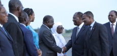 Arrivée du Président de la République, S.E.M. Alassane Ouattara, à Lomé ( TOGO), ce vendredi 14 octobre 2016, pour prendre part au sommet extraordinaire le l’Union Africaine (UA).