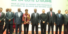 Cérémonie de lancement par SEM Alassane OUATTARA, de la Campagne de la CI pour un siège de Membre non permanent au Conseil de Sécurité de l’ONU