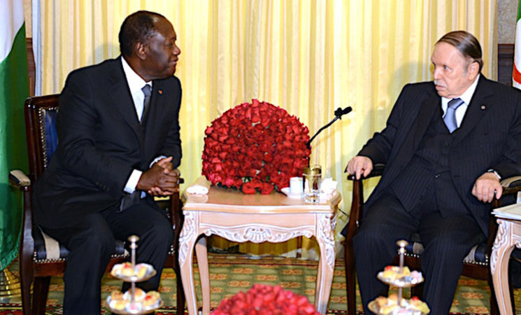 Le Chef de l'Etat a eu un entretien avec le Président Abdelaziz BOUTEFLIKA