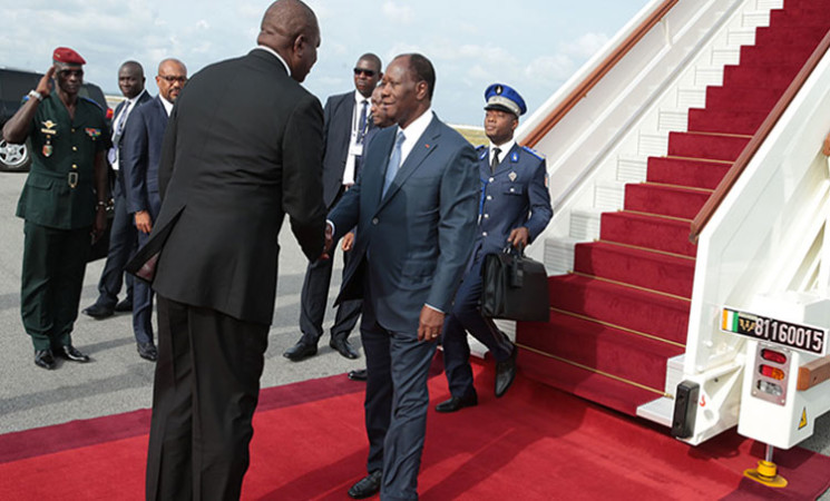 Le Chef de l’Etat a regagné Abidjan après des visites en France et en Turquie