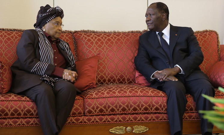 La Présidente du Libéria et les délégations du Ghana et du Burkina Faso ont présenté leurs condoléances au Chef de l’Etat.