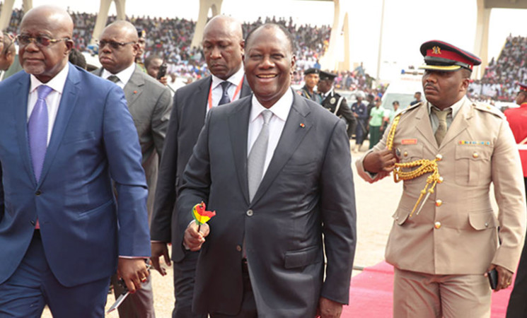 Le Chef de l’Etat a pris part, à Accra, en qualité d’Invité d’honneur, à la cérémonie d’investiture du nouveau Président du Ghana.