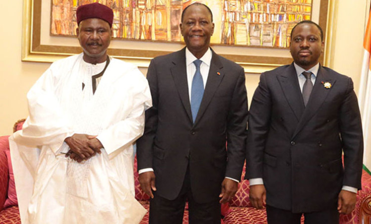 Le Chef de l’Etat a eu un entretien avec le Président de l’Assemblée Nationale du Niger.