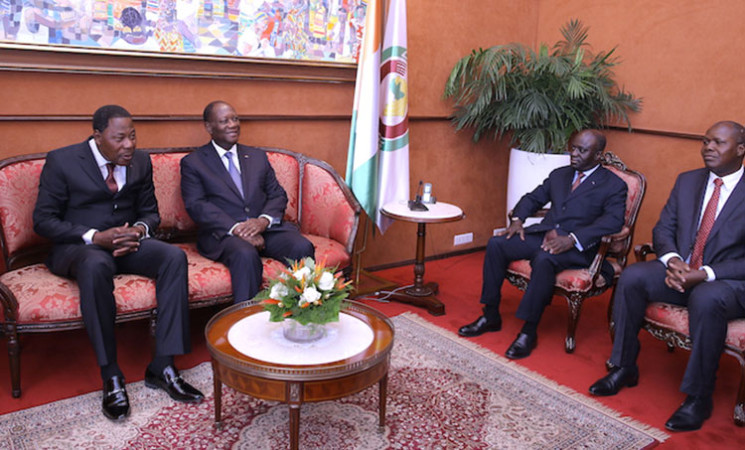 Le Chef de l’Etat a eu un entretien avec le Président Yayi BONI