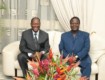 Le Chef de l’Etat a échangé avec le Président Henri Konan BEDIE.