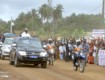 Le Chef de l’Etat a animé son 3ème meeting à Tiapoum dans le cadre de sa visite d’Etat dans le Sud- Comoé