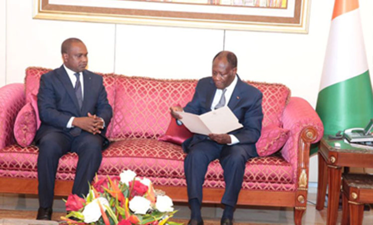 Le Chef de l’Etat a eu un entretien avec une délégation burkinabè