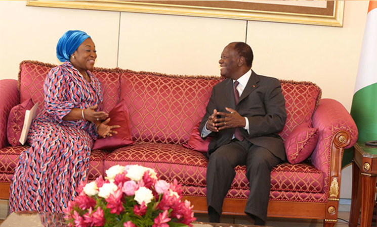 Le Chef de l’Etat a échangé avec le Ministre des Affaires Etrangères et de l’Intégration Régionale du Ghana.
