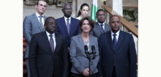 Entretien du Président de la République, SEM. Alassane OUATTARA, avec la Directrice Générale du Groupe ENGie