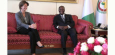 Entretien du Président de la République, SEM. Alassane OUATTARA, avec la Directrice Générale du Groupe ENGie