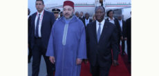 Arrivée à Abidjan de Sa Majesté MOHAMMED VI, Roi du Maroc