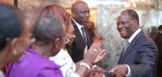 Rencontre du Président Alassane OUATTARA, avec une délégation des femmes de Côte d’Ivoire