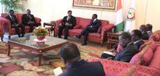 Entretien du Président de la République, S.E.M. Alassane OUATTARA, avec le Président de la Commission de la CEDEAO, M. Marcel DE SOUZA