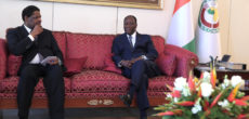 Entretien du Président de la République, S.E.M. Alassane OUATTARA, avec le Président de la Commission de la CEDEAO, M. Marcel DE SOUZA