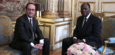 Entretien du Président, SEM Alassane OUATTARA, avec son homologue français, SEM François HOLLANDE, au Palais de l’Elysée à Paris