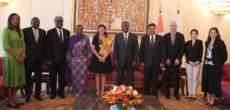 Entretien du Président de la République, SEM Alassane OUATTARA, avec la Maire de Paris, Mme Anne HIDALGO