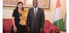 Entretien du Président de la République, SEM Alassane OUATTARA, avec la Maire de Paris, Mme Anne HIDALGO