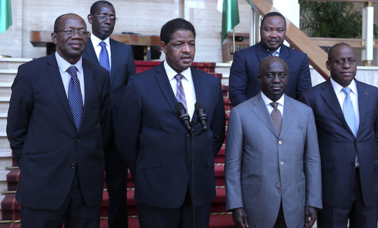 Le Chef de l’Etat a échangé avec un Emissaire du Président du Gabon et le Président de la Commission de la CEDEAO