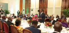 Allocution de SEM Alassane OUATTARA à l’occasion du diner officiel offert en l’honneur de SE nana Addo Dankwa AKUFO-ADDO, Président du Ghana