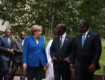 Le Président a pris part à la Table Ronde des Chefs d'Etat et de Gouvernement à la Chancellerie Fédérale, à Berlin