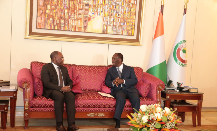 Le Chef de l’Etat a échangé avec le Vice-Premier Ministre de la République Démocratique du Congo
