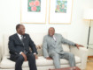 Le Chef de l'Etat s'est entretenu à Berlin (Allemagne), avec son homologue guinéen, Alpha CONDE, Président en exercice de l'Union Africaine