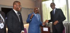 le vice-Président heureux de rencontrer le Président Kagamé