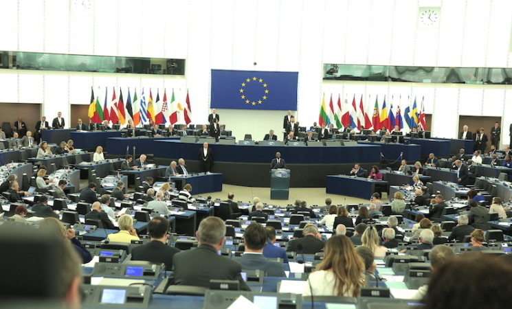 Le Chef de l’Etat a prononcé une allocution devant le Parlement Européen, à Strasbourg