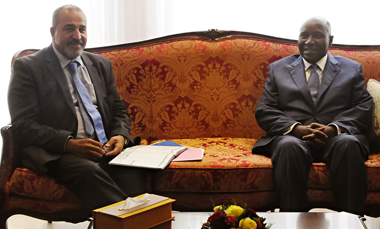 Le vice-Président Duncan a eu un entretien avec l’Expert indépendant des Nations Unies, M. Mohammed Ayat