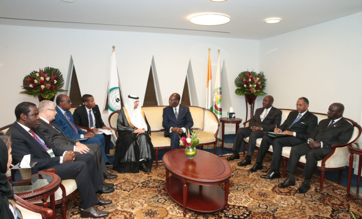 Le Chef de l’Etat a échangé avec le Secrétaire Général de l’Organisation de la Coopération Islamique et le Président de la Banque Islamique de Développement.