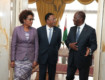 Le Chef de l’Etat a eu des entretiens avec le Président malgache et la Secrétaire Générale de la Francophonie ainsi qu’une délégation française