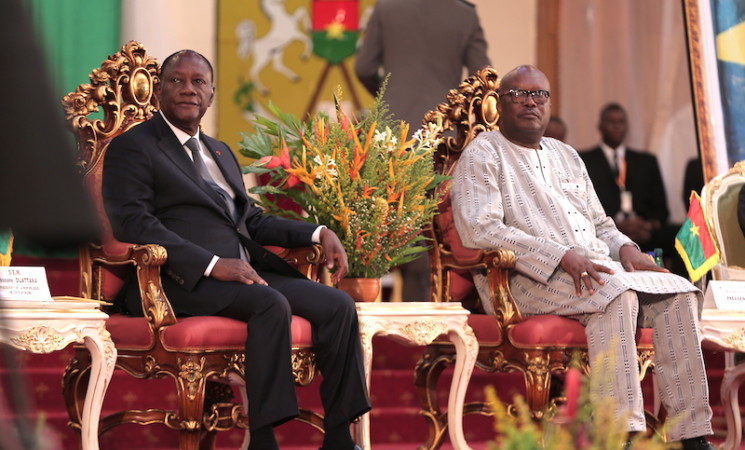 Le Chef de l’Etat a pris part à l'ouverture de la 6e Conférence au Sommet  du TAC entre la Côte d’Ivoire et le Burkina Faso