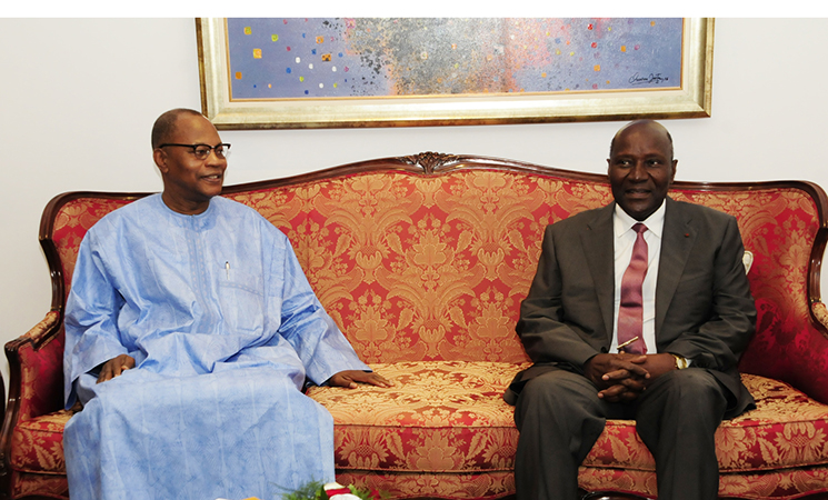 Le Vice-Président de la République a échangé avec le Représentant Spécial du Secrétaire Général de l’ONU pour l’Afrique de l’Ouest