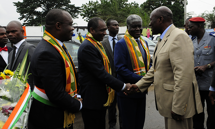 Le Vice-Président de la République a inauguré le village Akwaba des 8èmes Jeux de la Francophonie.