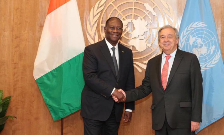Le Chef de l’Etat a eu un entretien avec le Secrétaire Général des Nations Unies à New York