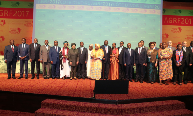 Le Chef de l’Etat a présidé la cérémonie d’ouverture de la 7e édition du Forum sur la Révolution Verte en Afrique