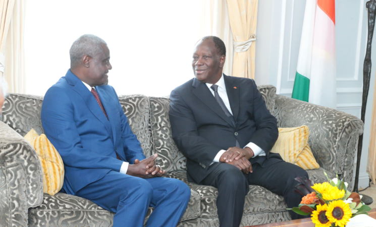 Le Chef de l’Etat a eu un entretien avec le Président de la Commission de l’Union Africaine, à New York.