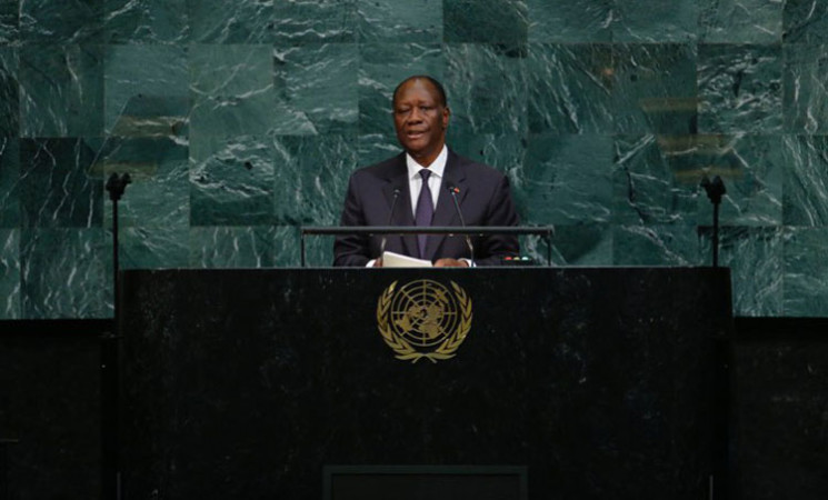 72ÈME SESSION DE L’ASSEMBLÉE GÉNÉRALE  DES NATIONS UNIES  DECLARATION DE SON EXCELLENCE  MONSIEUR ALASSANE OUATTARA  PRESIDENT DE LA REPUBLIQUE DE COTE D'IVOIRE