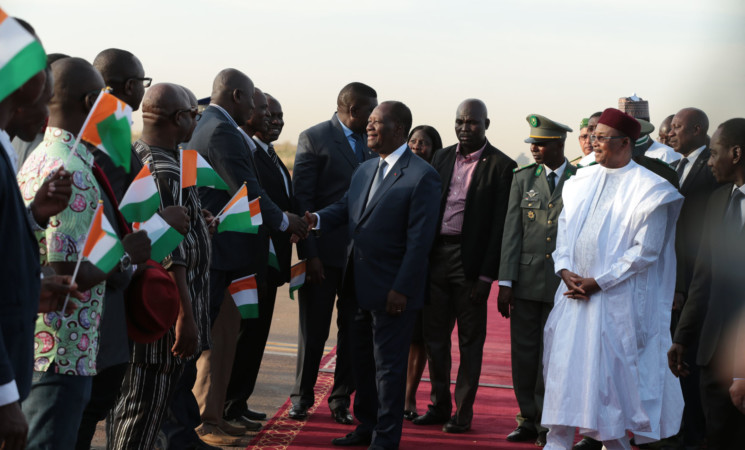 Le Chef de l’Etat à Niamey pour prendre part à la 4ème réunion du Groupe de Travail sur la monnaie unique de la CEDEAO