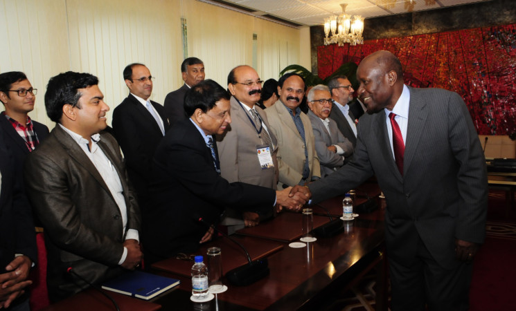 Le vice-Président a échangé avec une délégation d’hommes d’affaires indiens