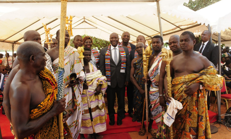 Le vice-Président de la République  a pris part à la Fête de l’Adaye Kessiè 2017 à Tabagne ( Bondoukou)